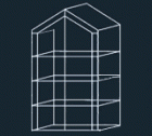 Vitrina de lujo para Coleccionistas Crystal Palace, Niquelado, 65 x 35 x 18 cm, Elemento central con luz